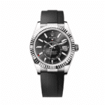 Sky-dweller black dial oysterflex 42mm