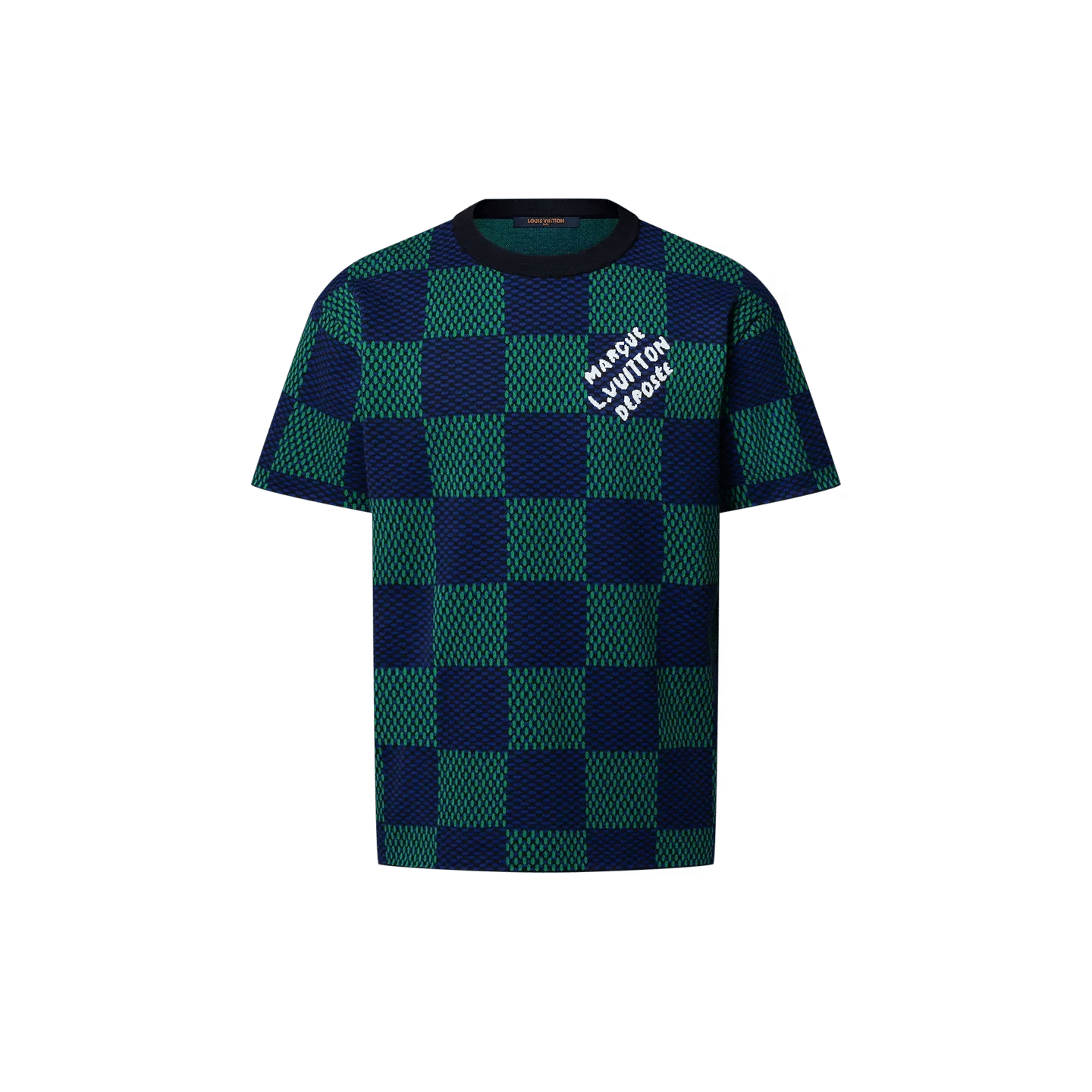 6-louis-vuitton-t-shirt-in-cotone-con-motivo-damier-in-trama-jacquard-HQN85WAUR66D_PM2_Frontview_7b2cb644-1aeb-4b89-b9ca-88b4c8d1112e.png T-shirt - Image 1