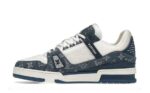 Monogram Denim White Blue