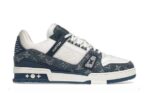 Monogram Denim White Blue - Image 2