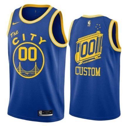 Custom Golden State Warriors Throwback Jersey