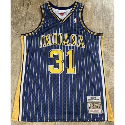 Reggie Miller Indiana Pacers Throwback Jersey
